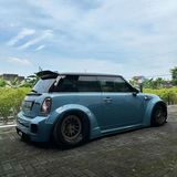 #宽体套件姿态#minicooper改装AIRBFT气动减震